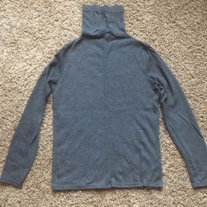 Grey turtle neck sweater